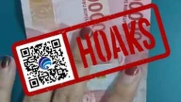 Hoaks Mengelupas Uang Jadi Cara Mendeteksi Uang Palsu