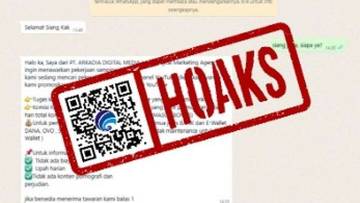 Hoaks Pendaftaran Lowongan Kerja PT Arkadia Digital Media