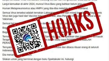 Hoaks HMPV adalah Virus Sintetis yang Dibuat di Laboratorium