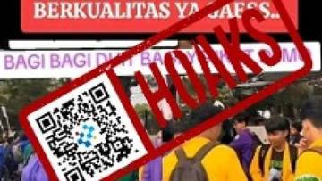 Hoaks Pembagian Uang Kepada Para Demonstran Indonesia Gelap