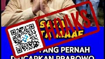 Hoaks Permintaan Maaf Presiden Atas Kelangkaan Gas Melon