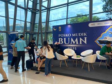 Mudahkan Masyarakat Jalani Arus Balik, BRI Siapkan Posko BUMN di Bandara dan Rest Area Jalan Tol