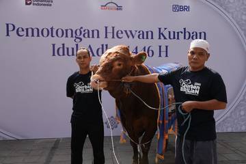 Karyawan BRI Salurkan 961 Hewan Kurban untuk Masyarakat