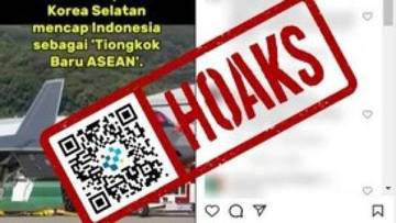 Hoaks Indonesia Disebut Tiongkok Baru ASEAN