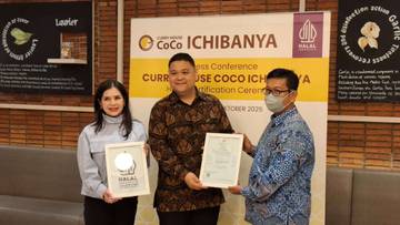 CoCo ICHIBANYA Indonesia Resmi Kantongi Sertifikat Halal