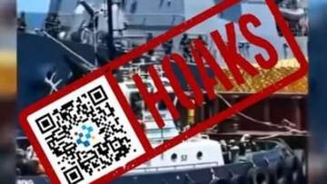 Hoaks TNI Tangkap Kapal Malaysia Pengangkut Emas Ilegal