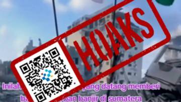 Hoaks, Sebelas Negara Kirim Bantuan Korban Banjir Sumatra