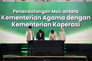 Kemenkop-Kemenag Sepakat Bentuk Koperasi Pesantren, Masjid, dan Madrasah 