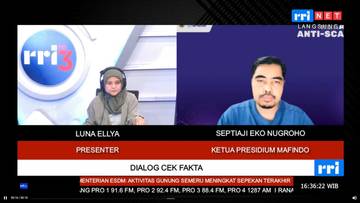 Informasi Pelantikan Menteri Bencana Dipastikan Hoaks