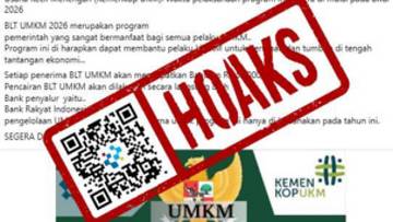 Waspadai Penipuan Pendaftaran BLT UMKM 2026