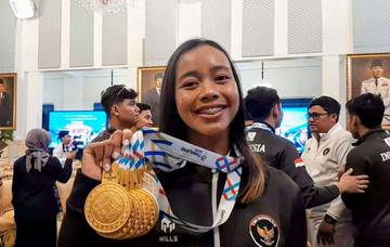 Deretan Medali Emas Martina Ayu, Presiden Tersenyum Bangga