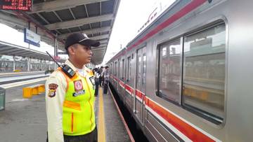 Banjir Jakarta Kota, KRL Bogor Hanya Sampai Stasiun Jayakarta