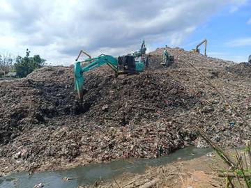 Kementerian PU Kaji Risiko Pembuangan Sampah Cipeucang Tangsel 