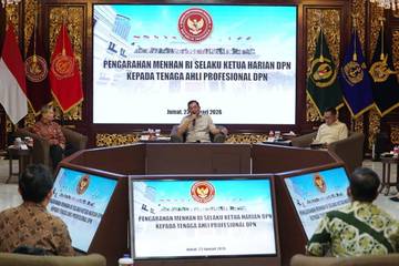 Menhan Gelar Pengarahan dengan Tenaga Ahli Profesional DPN