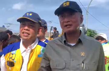 Menteri PU Janji Selesaikan Banjir di Sukamekar Bekasi