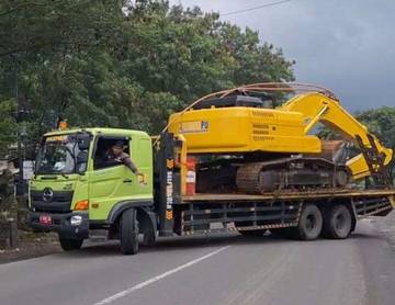PU Gerak Cepat Tanggap Darurat Longsor Cisarua
