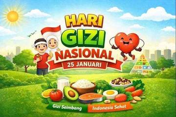 Mengulas Sejarah Hari Gizi Nasional Diperingati 25 Januari