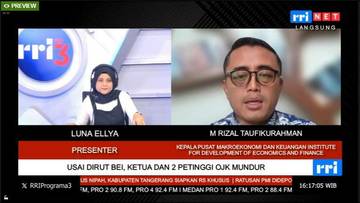 Pengamat Ekonomi Sebut Pengunduran Pimpinan OJK Bentuk Komitmen