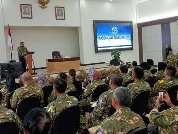 Menhan Tegaskan Dua Tantangan Besar Pers Indonesia