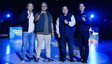 Bandung Arena Diresmikan sebagai Kandang Satria Muda