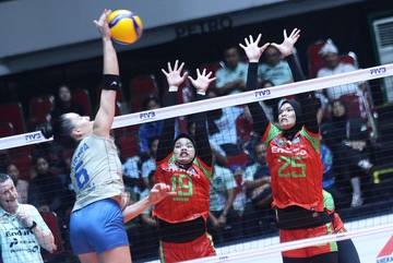 Pertamina Enduro Balas Kekalahan, Bantai bjb Tandamata 3-0