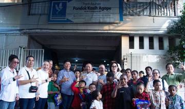 Fernando dan Erwin Pimpin Penyerahan Bantuan ke Panti Pondok Kasih