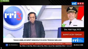 Bupati Aceh Tengah Minta Pemerintah Atasi Sinkhole