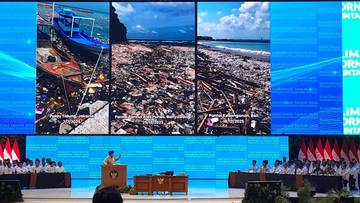 Presiden Soroti Pantai Bali Kotor Jadi Ancaman Pariwisata Nasional