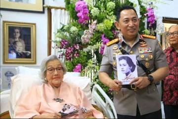 Meriyati Hoegeng Meninggal Dunia di Usia 100 Tahun