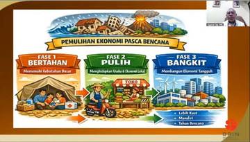 Pemulihan Pascabencana Sumatera harus Menyentuh Aspek Ketenagakerjaan