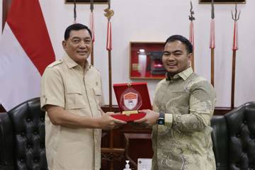 Menhan Terima Audiensi PPI, Bahas 'Dunia Mengabdi 2026'