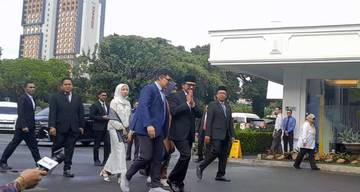 Juda Agung Terpantau Tiba di Istana Negara