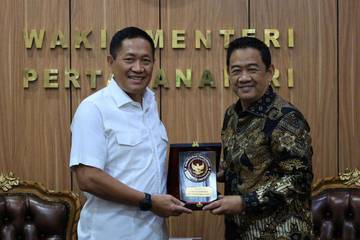 Wamenhan Terima Audiensi Dirut Krakatau Steel