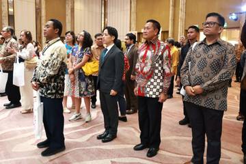 Wamenhan Menghadiri Perayaan HUT Kaisar Jepang