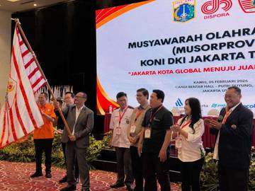 Prof Hidayat Lanjut Pimpin KONI DKI Periode 2026–2030