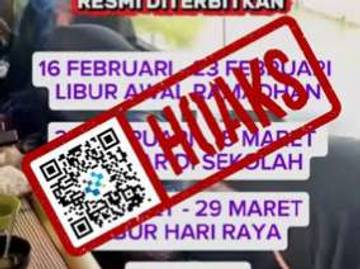 Hoaks Surat Edaran Libur Sekolah Selama Ramadan 2026