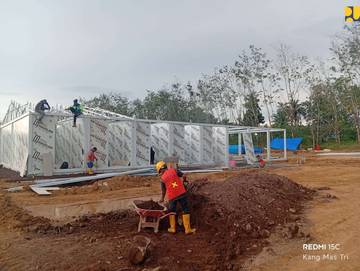 Kementerian PU Percepat Huntara Pascabencana Tapanuli Selatan