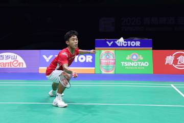 Indonesia Tertinggal 1-2 dari Jepang di Semifinal Beregu Asia