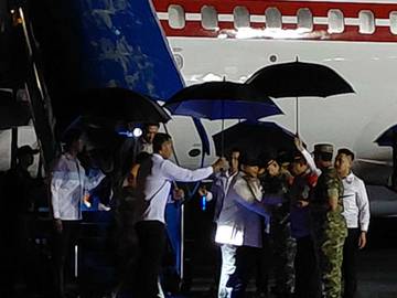 Presiden Prabowo Tiba di Malang Hadiri Mujahadah Kubro NU