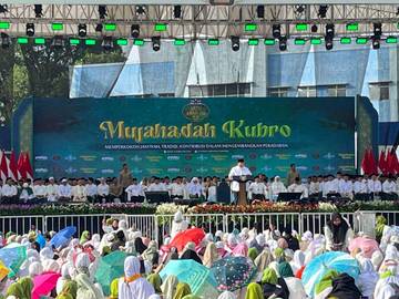 Di Hadapan Ulama NU, Presiden  Janji Turunkan Biaya Haji