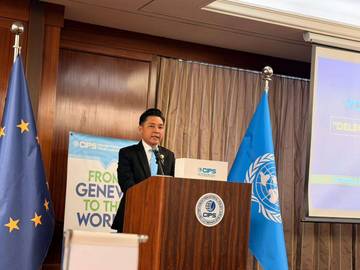 Beni Pramula Paparkan Gagasan New Diplomacy di Markas Besar PBB Jenewa