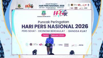 Puncak Peringatan HPN 2026 Digelar di Banten