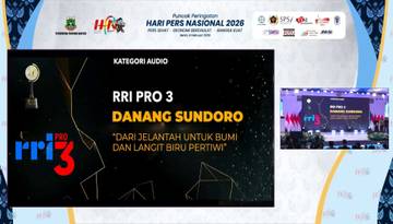RRI Raih Penghargaan Anugerah Jurnalistik Adinegoro 2025