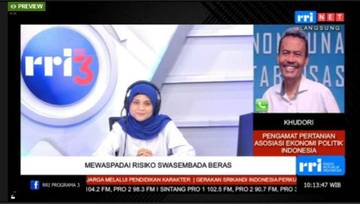 Pemerhati Ingatkan Pemerintah Menjaga Swasembada Beras Berkelanjutan