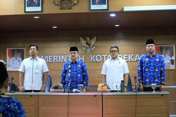 Pemkot Bekasi Perkuat Perlindungan Tenaga Kerja Sektor Konstruksi