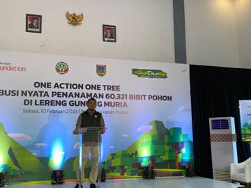 Kemenhut Gandeng BLDF Pulihkan Ekosistem Lereng Gunung Muria 