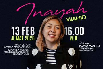 Inayah Wahid Siap Hibur di 'Kelakar Live' PRO3