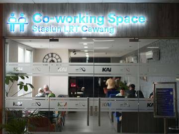 LRT Jabodebek Sediakan Co-Working Space Gratis di Stasiun Cawang