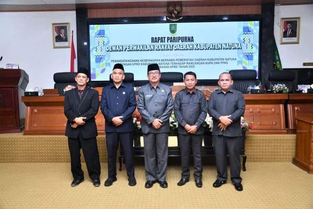 DPRD Natuna MoU Rancangan KUA-PPAS  Perubahan Anggaran 