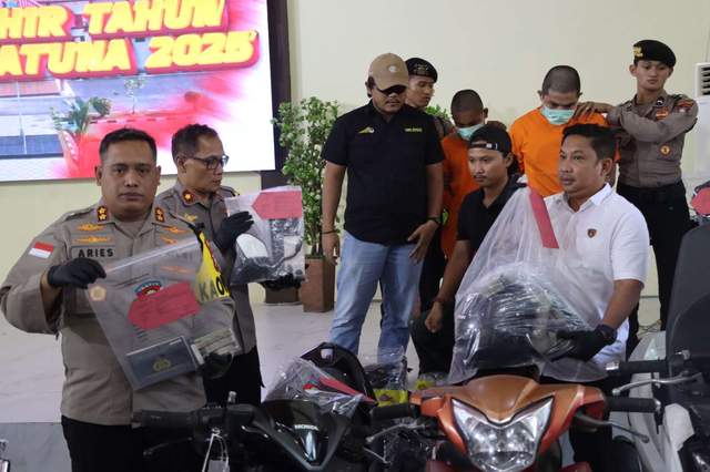Polres Natuna Ungkap Kasus  Curanmor 